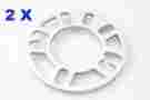 Spr-8-c-794 5x112 Autobahn88 Wheel Spacer Adaptor 8mm Thick Fit Acura El 5x120