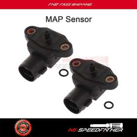 Asf825261r01 As-speedfather 2x Manifold Absolute Pressure Sensor Map Fits Acura Integra Honda Accord