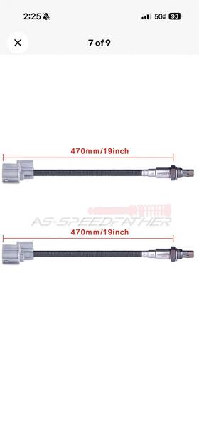 Asf99177401 As Speedfather 2x For 05-08 Acura Rl Honda Pilot 3.5l O2 Oxygen 02 Sensor Upstream Downstream
