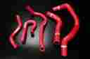 Ashk214-rd Autobahn88 Fit For Honda Acura Integra Type R Dc2 Silicone Radiator Heater Hose Kit Red
