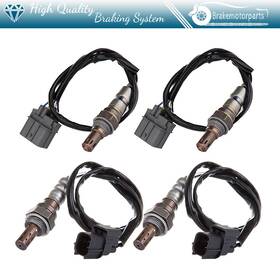 Bra808392oke Brakemotorparts 4pcs Upstream/pre Downstream/rear Oxygen Sensor O2 02 For 07-08 Acura Tl 3.2l V6