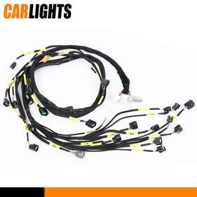 C-02pha13a5abk Carlights Fit For 02-06 Honda Acura Rsx Integra K-swap K-series Tucked Engine Harness
