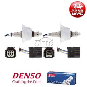 234-5723 Denso Genuine Air/fuel Ratio Sensor Upstream 2pcs For 17-21 Acura Nsx 3.5l V6