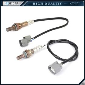E82701100cp Eccpp 2pcs Upstream Downstream Air Fuel Ratio Oxygen Sensor For 02-2004 Acura Rsx 2.0l