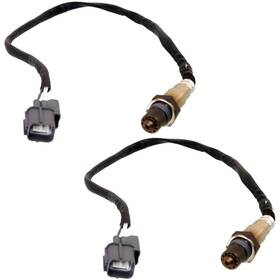 17786807 Evan-fischer Set Of 2 O2 Oxygen Sensors Front And Rear Upstream For Acura Rl Nsx Tl Legend Pair