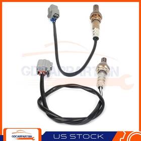 G827011sin Gdcarpartsin 2pcs For 02-2004 Acura Rsx 2.0l Air Fuel Ratio O2 Sensor Upstream And Downstream
