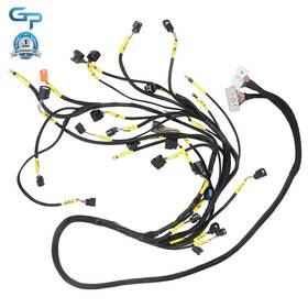 Gre117020 Greatparts K-series Tucked Engine Harness For Honda Acura K-swap Integra Crx Ek Eg K20 K24