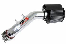 827-122p Hps Performance Shortram Air Intake Kit Polished Fits Acura Tsx / Accord 2.4l