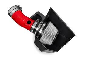 827-728r Hps Performance Shortram Air Intake Kit Heat Shield For Acura 22-24 Mdx Type S Turbo Red