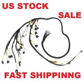 Jahyshow 889429688125 K20 K24 K-series Tucked Engine Harness For Honda Acura K-swap 02-04 Rsx Type U