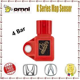 Map-krd-4bar Omni Power 4 Bar Map Sensor Red For Honda Acura K Engine Civic Tsx Cr-v Rsx