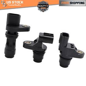 Qw8800825-2 Quality4u Wholesale 3pcs Camshaft And Crankshaft Position Sensors For Honda Cr-v Civic Acura 03-11