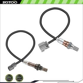 Cb808373s00 Scitoo For 02-04 Acura Rsx 2.0l L4 Front And Rear Air Fuel Ratio Oxygen Sensor O2 2pcs