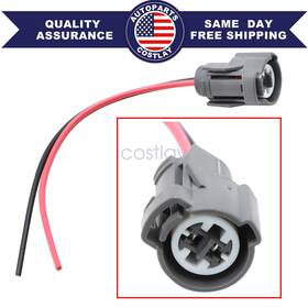 6189-0156 Soillar For Honda 1988-2000 Acura 1991-2001 Iacv 2 Wire Plug Pigtail