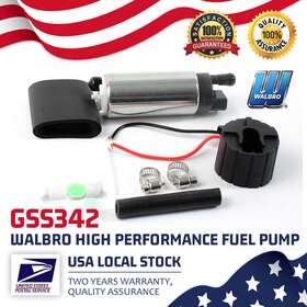 Gss342 Walbro Oem 255lph High Pressure Intake Racing Fuel Pump For Acura Rsx 2002-2006