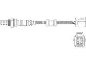 Zd754fw Walker Downstream Oxygen Sensor For 1997-1999 Acura Cl 1998 Oe Replacement