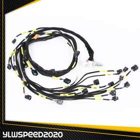 V-02pha13a5abk Ylwspeed20 K-series Tucked Engine Harness Fit For 02-06 Honda Acura Rsx Integra K-swap