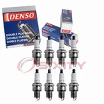 8 Pc Denso Platinum Long Life Spark Plugs For 1974-1992 Dodge Ramcharger. Fixed Price $70.25.