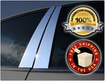 Chrome Pillar Posts For Acura Tsx 04-08 6PC Set Door Trim Mirrored Cover Kit. Fixed Price $44.99.