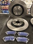Audi SQ5 Performance Rear Drilled Brake Disc Ceramic Pads Sensors 330MM. Fixed Price $267.77.