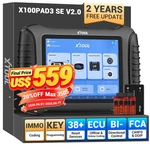 Xtool X100PAD3 Se Auto OBD2 Scanner Key Programmer Full System Diagnostic. Fixed Price $699.00.