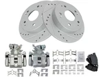 Trq 85CH44V Rear Brake Pad Rotor And Caliper Set Fits 2002-2006 Acura Rsx. Fixed Price $203.70.