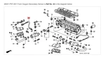 Honda Acura Genuine Oem Nsx Front Oxygen Secondary Sensor 36541-PR7-A51. Fixed Price $777.54.