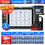 Xtool X100PAD3 V2.0 Immo Diagnostic Key Programming OBD2 Scanner 38+RESETS. Fixed Price $849.00.