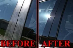 Black Pillar Posts For Acura Tsx 09-14 6PC Set Door Trim Piano Cover Window. Fixed Price $47.96.