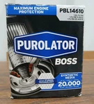 Engine Oil Filter Purolator PBL14610. Fixed Price $20.99.